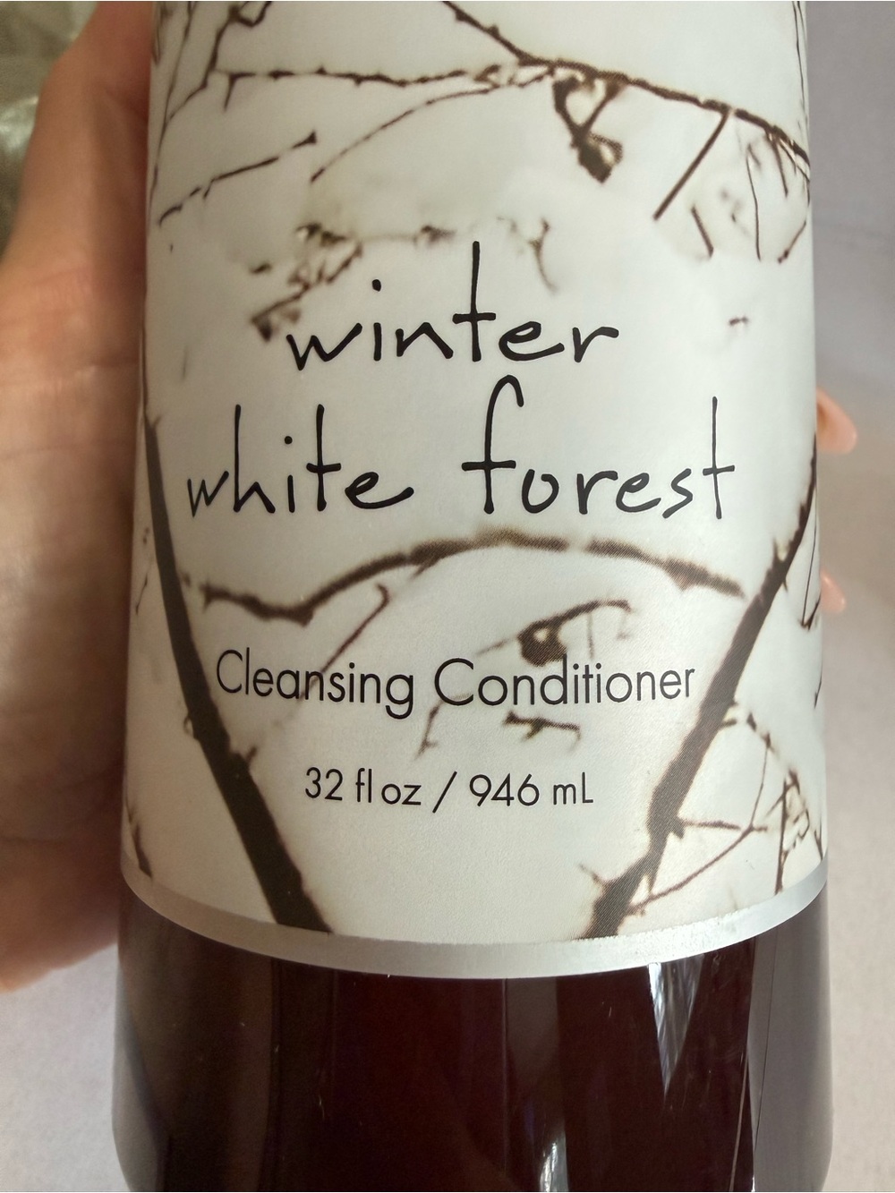 WEN Winter White Forest SEALED 32 oz. Seasonal Cleansing Conditioner - Picture 4 of 4